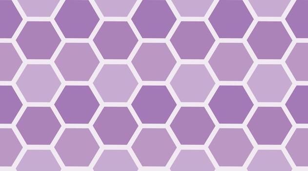 Purple hexagon Pattern. Banner and Background vector
