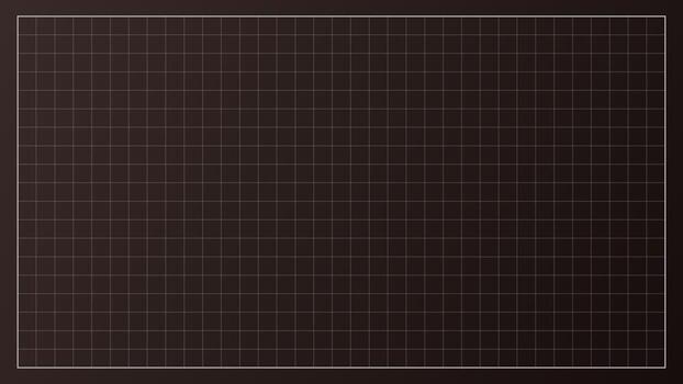 Grid background with line blueprint, black tech layout. Grid background and lines create a clean tech bg for data, dashboard, or futuristic interface elements. vector