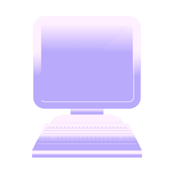 un' computer tenere sotto controllo con un' tastiera su esso png