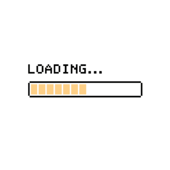 digitale interpretazione di un in corso Caricamento in corso bar contro un' rigido, vuoto isolato fondale fornire png