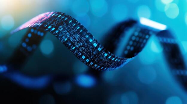 digital hélice resumen datos corriente visualización foto