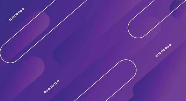 Purple abstract geometric background. Dynamic shapes composition vector