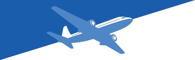 avión moscas hacia arriba encabezamiento vector