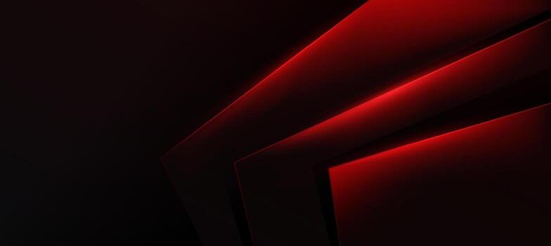 Red Glow Lines luxury background with diagonal stripe lines vector