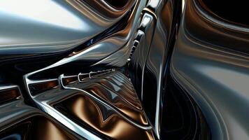 Rotation, Elite Multicolored Background, Shapes, Metallic Tunnel, Unique Design, Exclusive video