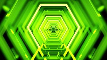 lime colorato fantasma tunnel vj ciclo continuo sfondo video