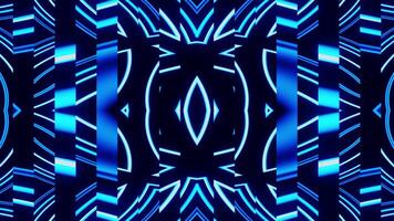 frysta is mönster neon vj slinga bakgrund animering video