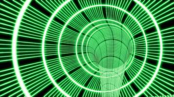 nieuwste sci fi Matrix groen netto tunnel vj lus achtergrond video