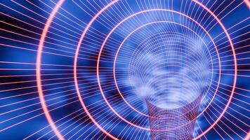 nyaste sci fi netto tunnel vj slinga med Plats bakgrund video
