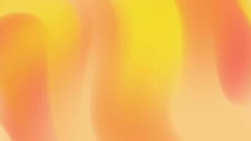 astratto pendenza sfondo nel arancia, giallo, e pesca. Perfetto per sito web striscioni, sociale media messaggi, o moderno design progetti. video