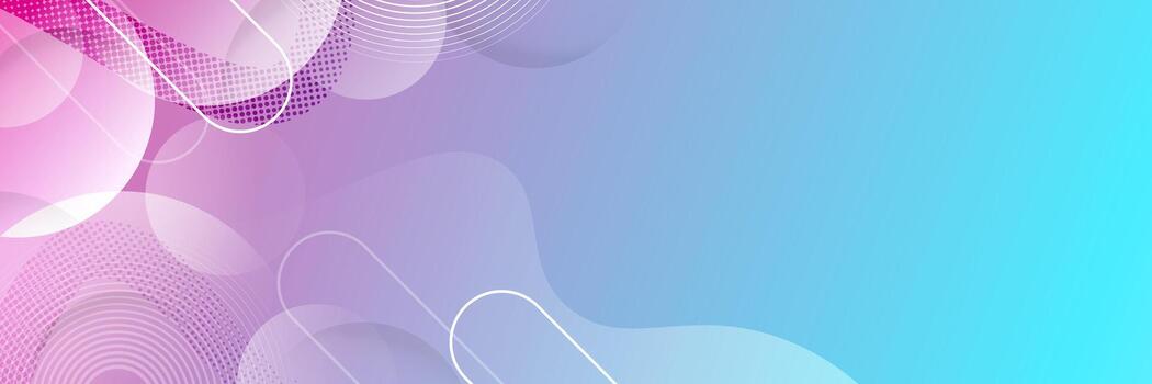 Colorful abstract design with soft shapes vector