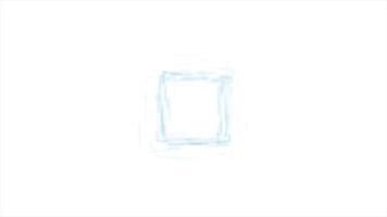 piazza lineare forma astratto futuristico Tech movimento sfondo video