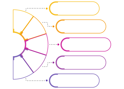 padrão infográfico 5 processo Projeto. png