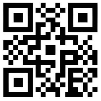 negro y blanco qr código modelo con cuadrado módulos en un blanco antecedentes para exploración qr código vector
