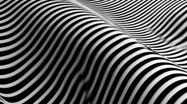 A black and white image of a wave photo