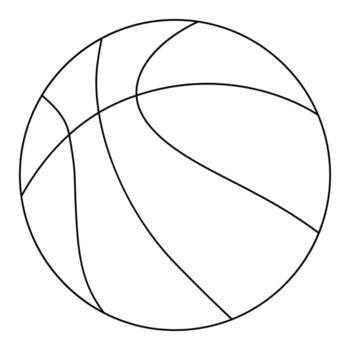 Abstract geometric circle with intersecting lines vector