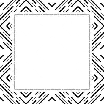 Monochrome seamless pattern of interrupted lines. Black diagonal squares. Ornament of different thickness lines. Neutral geometric background for wallpapers, textile, etc. vector