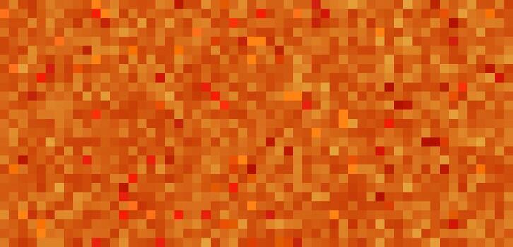 Pixelated lava texture in glowing 8 bit style vector