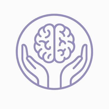 Hands Protecting and Caring for Your Brain vector
