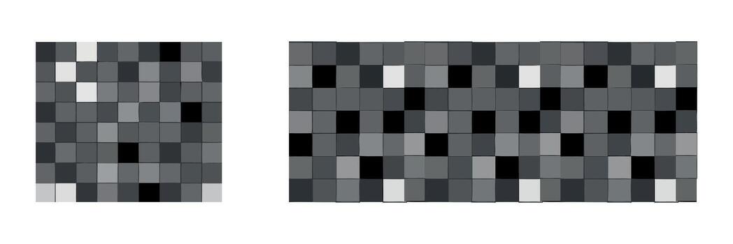 Abstract Pixelated Mosaic Pattern with Varied Gray Tones for Modern Design and Digital Art Projects Background vector