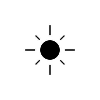 Light Mode Solid Icon for Mobile Interface vector