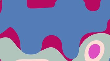 tempestoso cieli astratto sfondo animazione con colorato biologico forme e senza intoppi transizioni per creativo progetti video