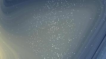 djup hav glöd abstrakt kosmisk bakgrund med virvlande ljus strömmar och gnistrande partiklar skapande en drömmande textur video