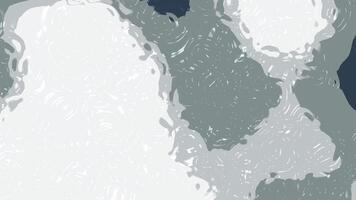 Marin mjuk persikor abstrakt flytande animering med strömmande grå, vit, och Marin blå färger skapande fascinerande mönster och former video