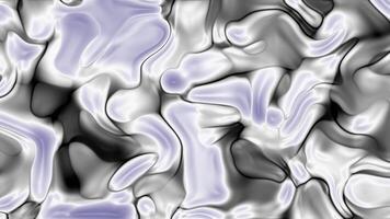 Plastic shadow Mesmerizing liquid animation of flowing grey, white, and lavender abstract shapes creates a soothing visual experience video