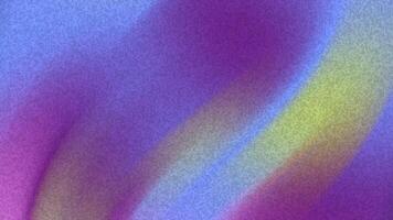 Abstracts Lärm abstrakt fließend Hintergrund mit lila, Blau, und Gelb Farbtöne Erstellen ein weich, bunt, modern Design video