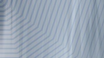 dämpad blå harmonier abstrakt geometrisk mönster animering med subtil rörelse, skapande en lugnande och modern bakgrund. video