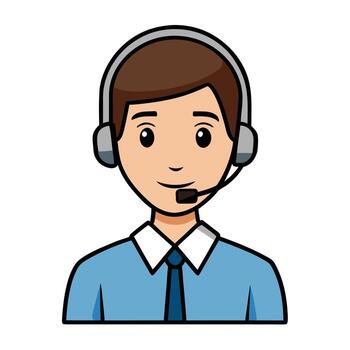 Call center operator avatar, call center operator, call center operator, call center operator, call center vector