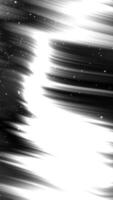 animato astratto monocromatico vortici. un' studia nel leggero e ombra video