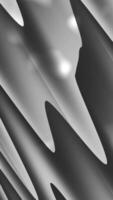 abstrakt gråskale digital konst. elegant kurvor och strömmande rader, en studie i kontraster av ljus och skugga video