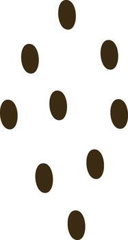 Abstract Dotted Pattern Flat Illustration vector