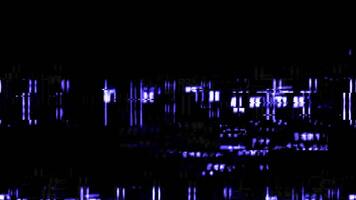 ondulato distorsione transizioni con un' dinamico fluire. video