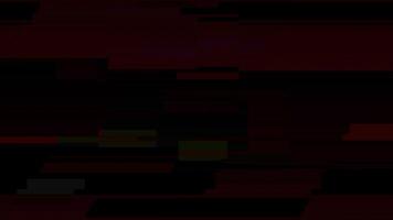 dinâmico distorção transições e uma limpar \ limpo corrompido fluxo. video