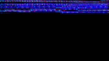 moderno distorção transições para a enérgico revelar. video