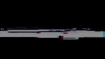 futurista distorção transições com uma sentido do velocidade. video