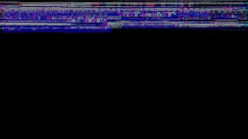 abstrato distorção transições e dinâmico sinais. video