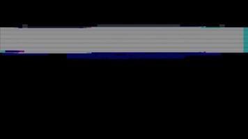 distorção transições e cyberpunk estética. video