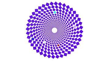 multiplo colore cubo rotazione animazione video