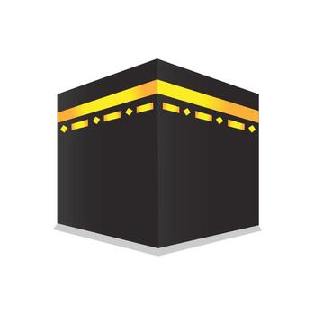 Illustration of the Kaaba vector