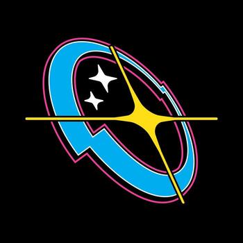 y2k streetwear star arrow shapes logo icons. suitable for abstract background, banner, pattern, poster, infographic, flyer vector