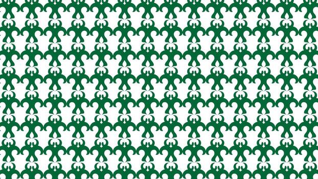 green motif pattern texture background vector