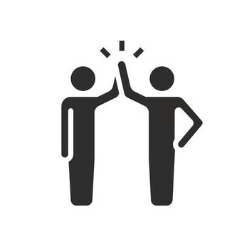 help mentor icon, guide support, share experience, mentoring concept, flat illustration, for website, app, ui vector