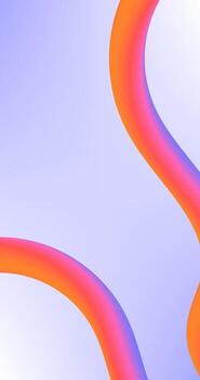 Abstract Fluid Curve lines with Copy Space on Blue Sky background vector