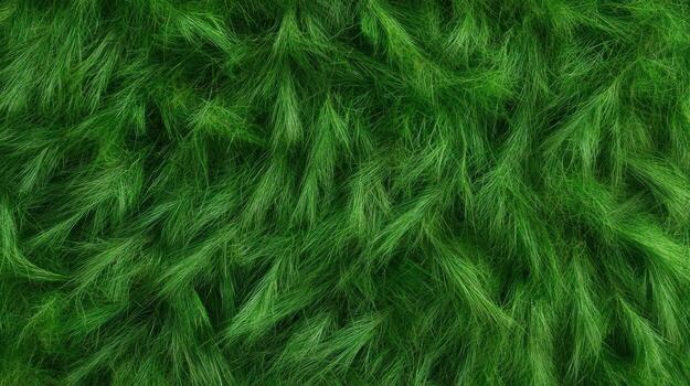 Vibrant green grass texture background for nature and ecology concepts photo