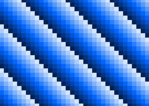 blue pixel gradient background pattern design vector