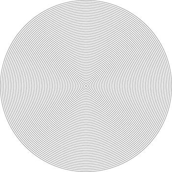 Abstract line circle background illustration vector